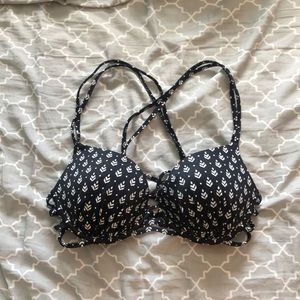 Strappy bikini top